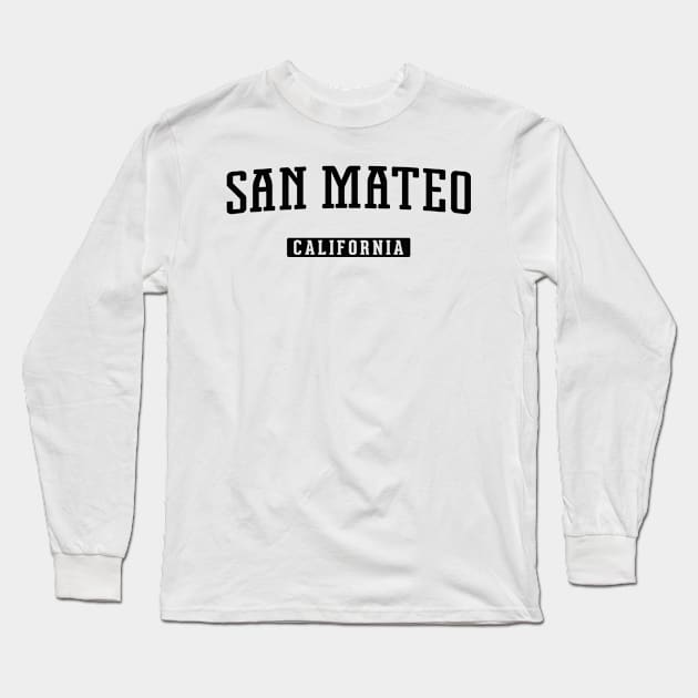 San Mateo California Long Sleeve T-Shirt by Vicinity